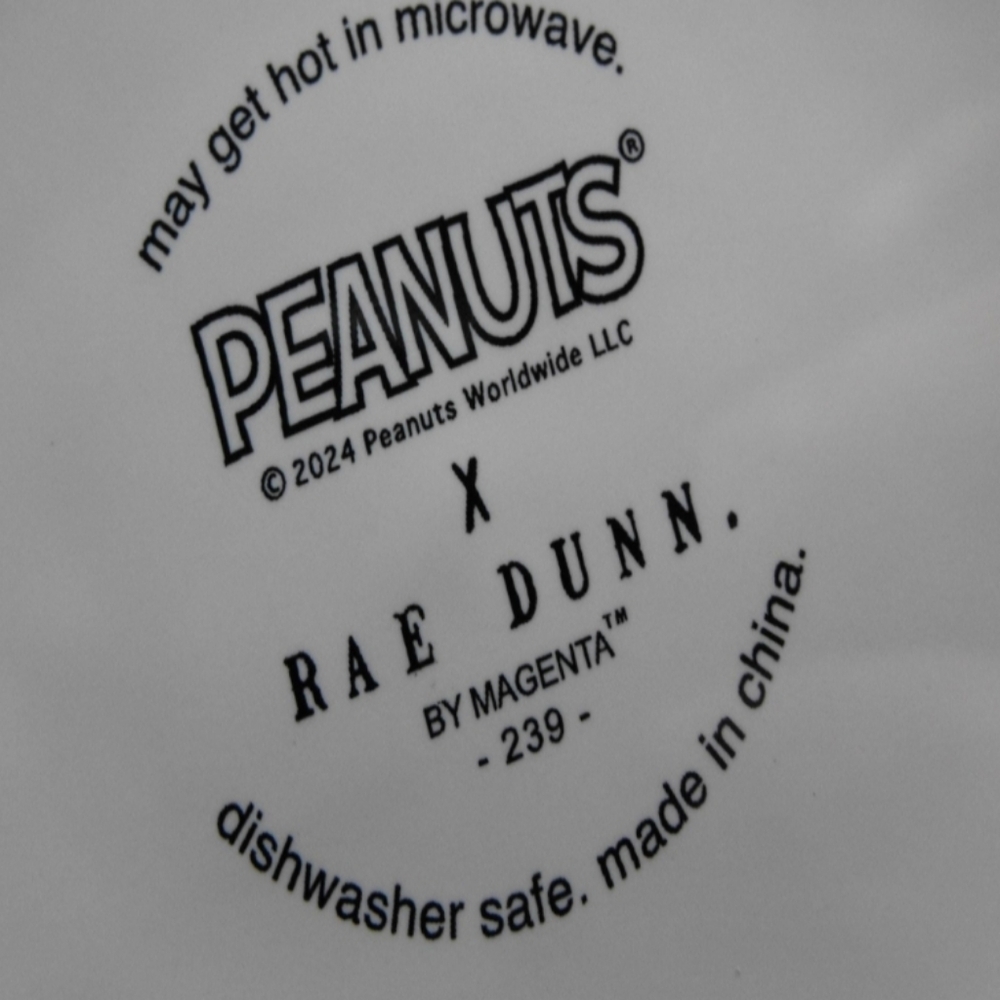 Rae Dunn Peanuts Ceramic Mug